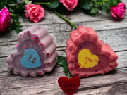 Valentine Conversation Heart Soap Bar